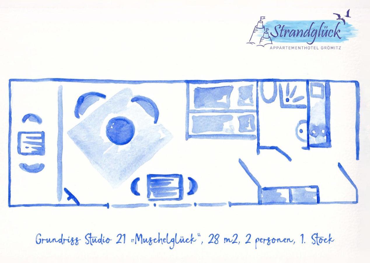 Studio 21 "Muschelglueck" Apartment Grömitz Exterior foto